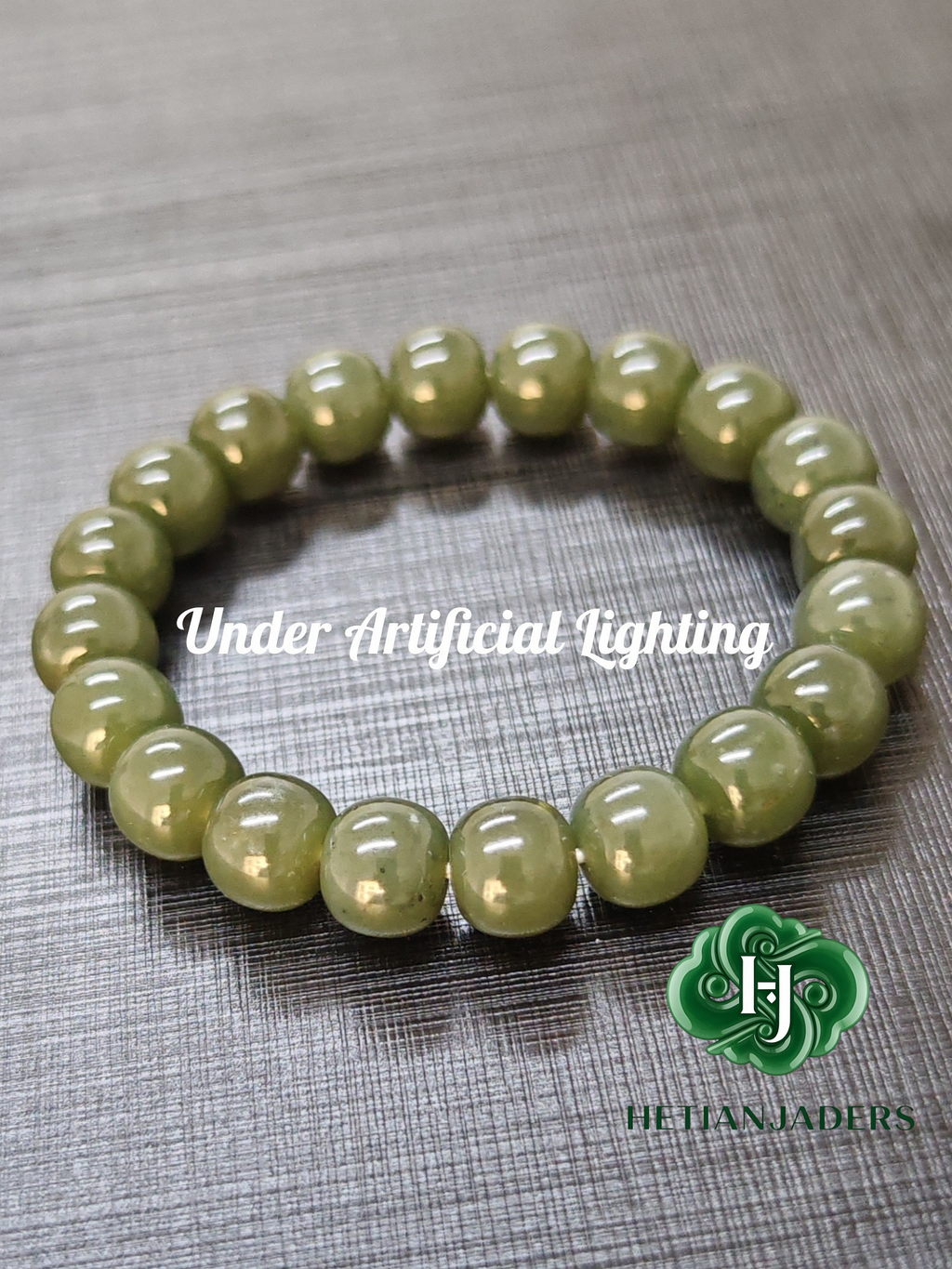 Authentic Hetian Seed ShaZhaoQing 11*10 Old Style Beads Jade Bracelet / 和田玉籽点墨蓝调沙枣青11*10老形珠手串